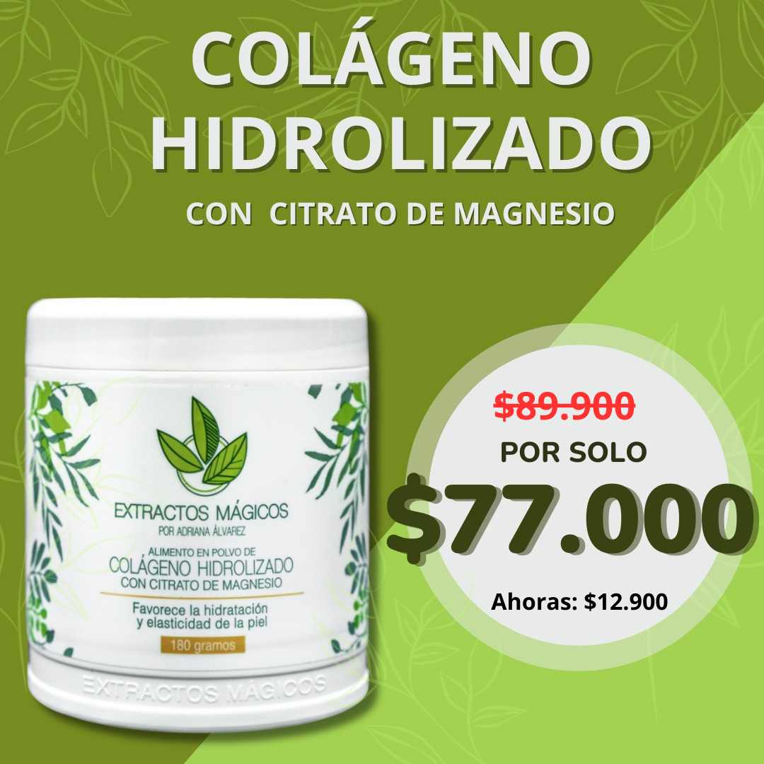 Extractos Mágicos - Colágeno Hidrolizado con Citrato de Magnesio Oferta 1